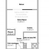 Appartement 1 pièce / 26 m² / 58 300 € / SELONNET